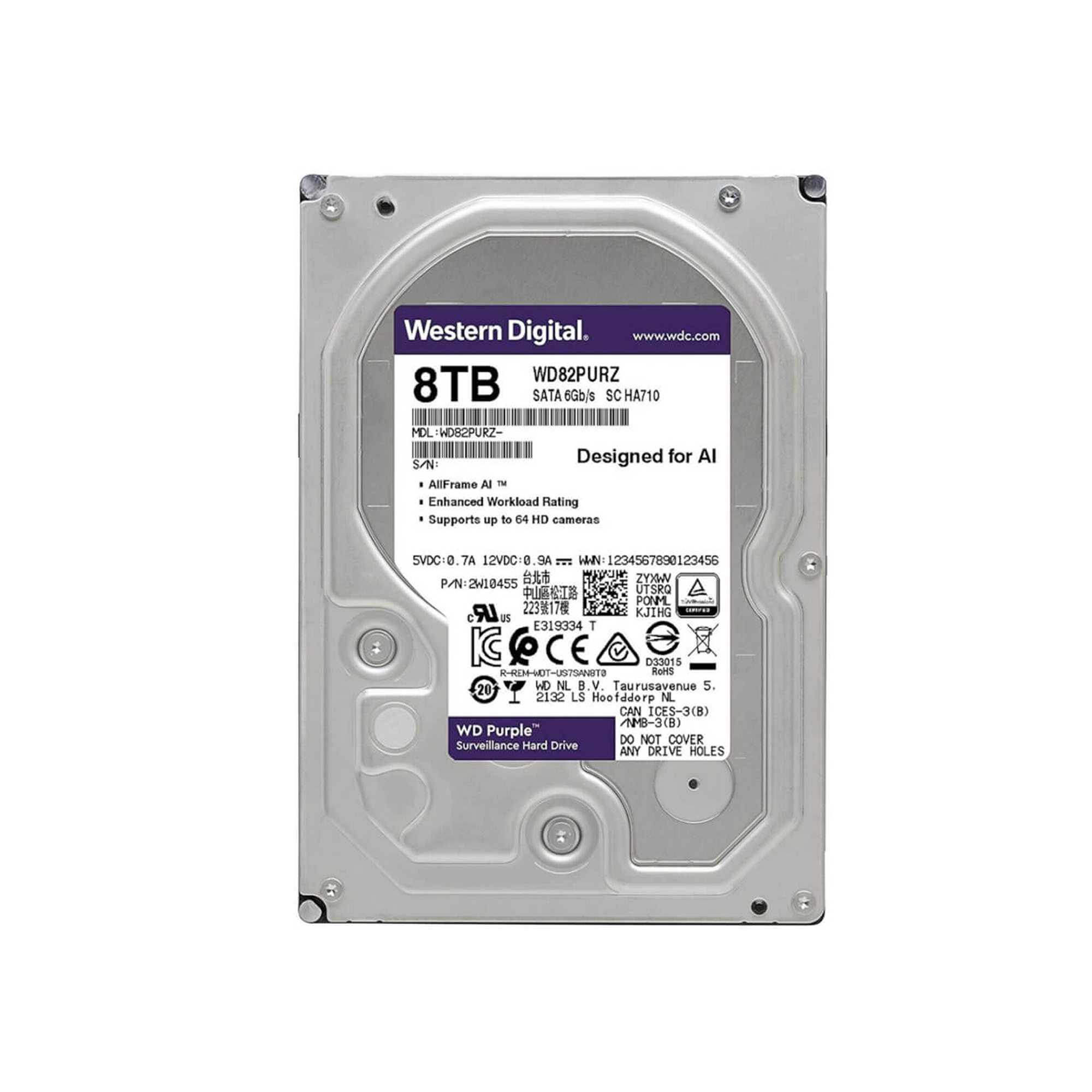 Hikvision DS WD82PURX-78 (Original) HDD-8tb