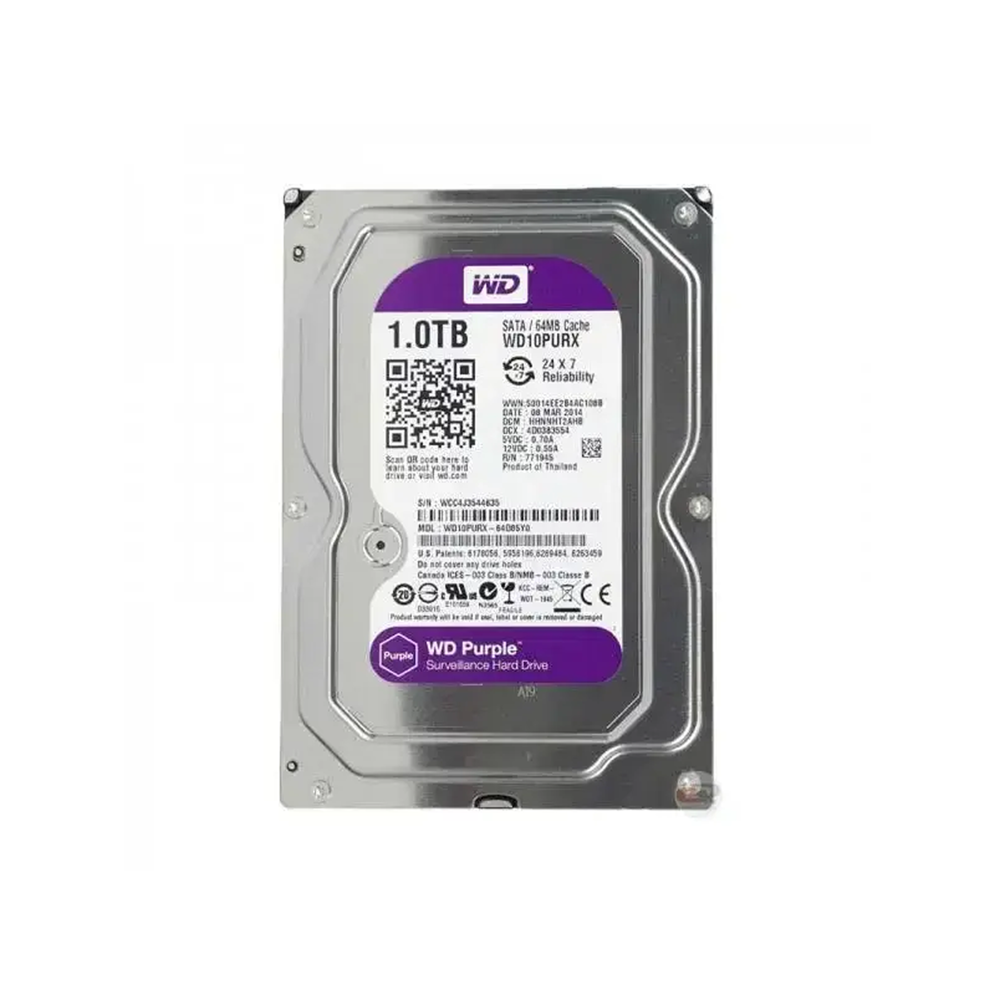 Hikvision DS WD10PURX-78 (DUBAI) HDD-1tb