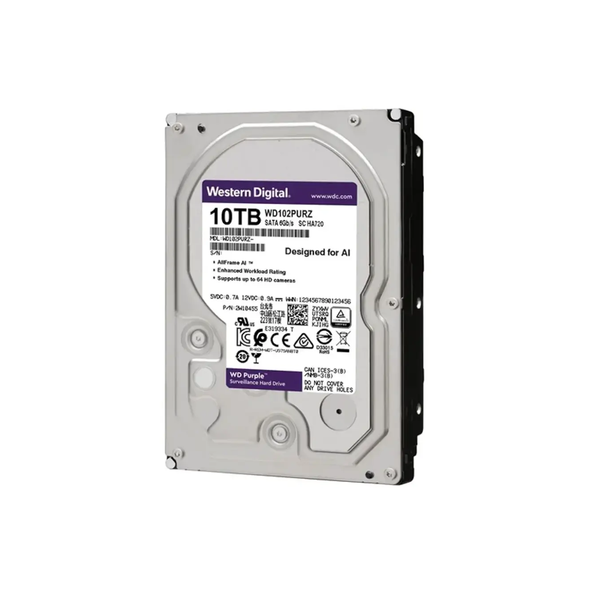 Hikvision DS WD101PURX (Original) HDD-10tb